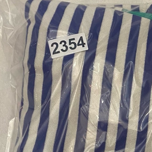 New! Free People Classic stripe pullover Blue White Sweatshirt M 2354 - Picture 10 of 10